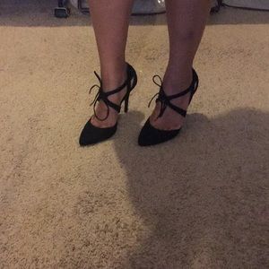 Black heels Steve Madden
